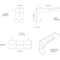 Ekena Millwork Embrey Steel Bracket, Antiqued Warm Silver 2"W x 6"D x 3 3/4"H BKTM02X06X03EBAWS - alternate 9